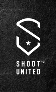 Shoot United™ logo on black background